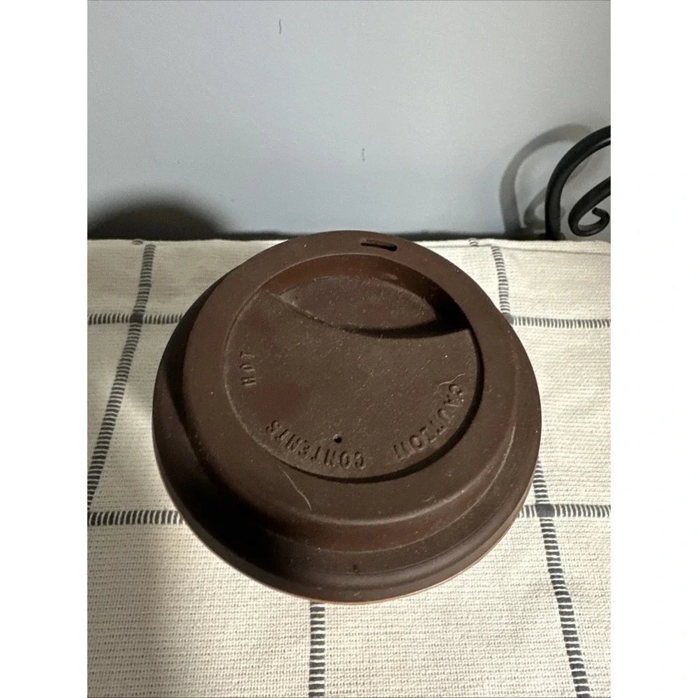 Travel‎ Tumbler Ceramic Mug Hershey's Kisses Galerie Coffee Mug 16 oz With Lid